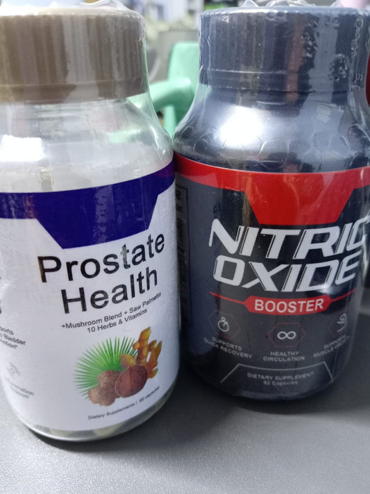 🛡️ Prostate Health + Nitric Oxide – Refuerza tu bienestar masculino de forma natural
